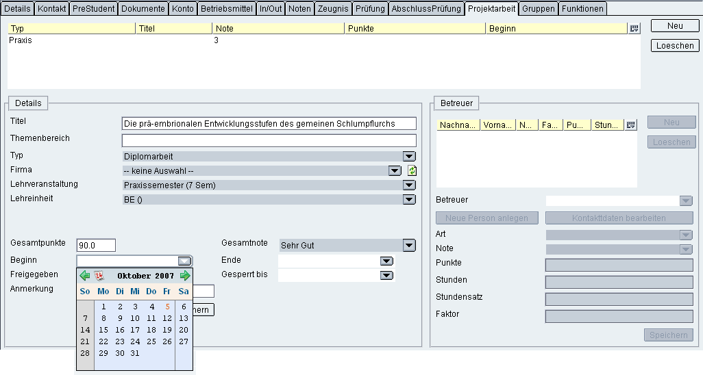 Projektarbeit 3